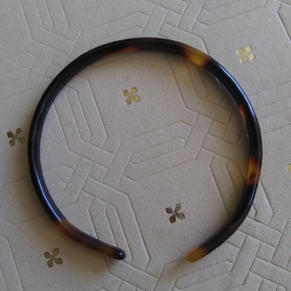 Tortoise boho bangle cuff bracelet hippie